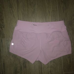 Lululemon speed-up shorts